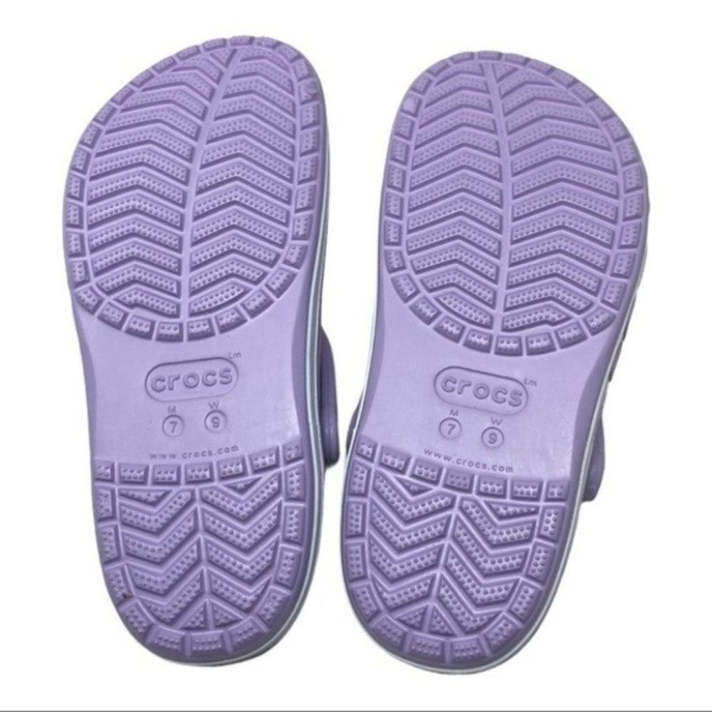 Crocs Bayaband Clogs Sandals Lavender 205089-530 Slippers Casual Slip On Spring - Picture 6 of 7